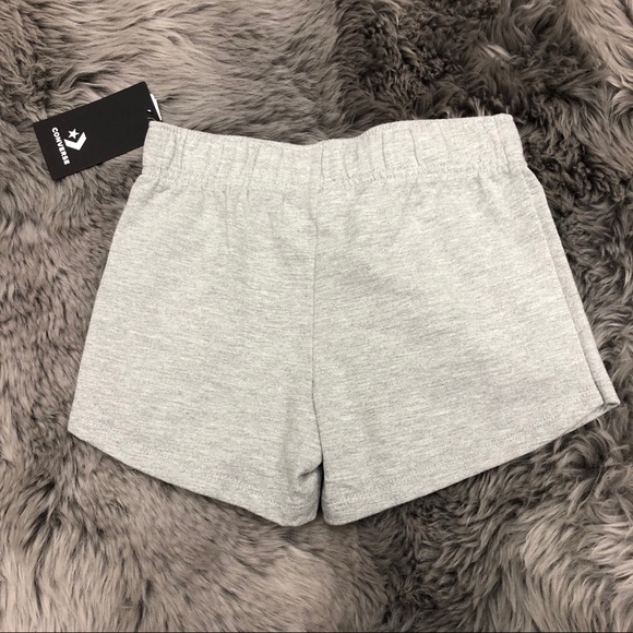 Converse | Girls Light Grey Shorts | Medium - Picture 3 of 3